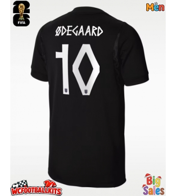 Norway Martin Odegaard #10 Replica Away Stadium Shirt World Cup 2026 Short Sleeve